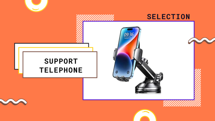 Sélection de support de téléphone pour la vanlife